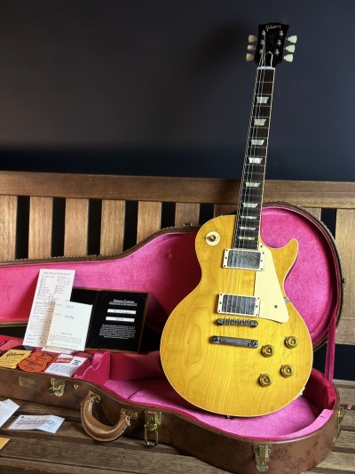 Gibson Custom 2022 58 Les Paul Lemonburst